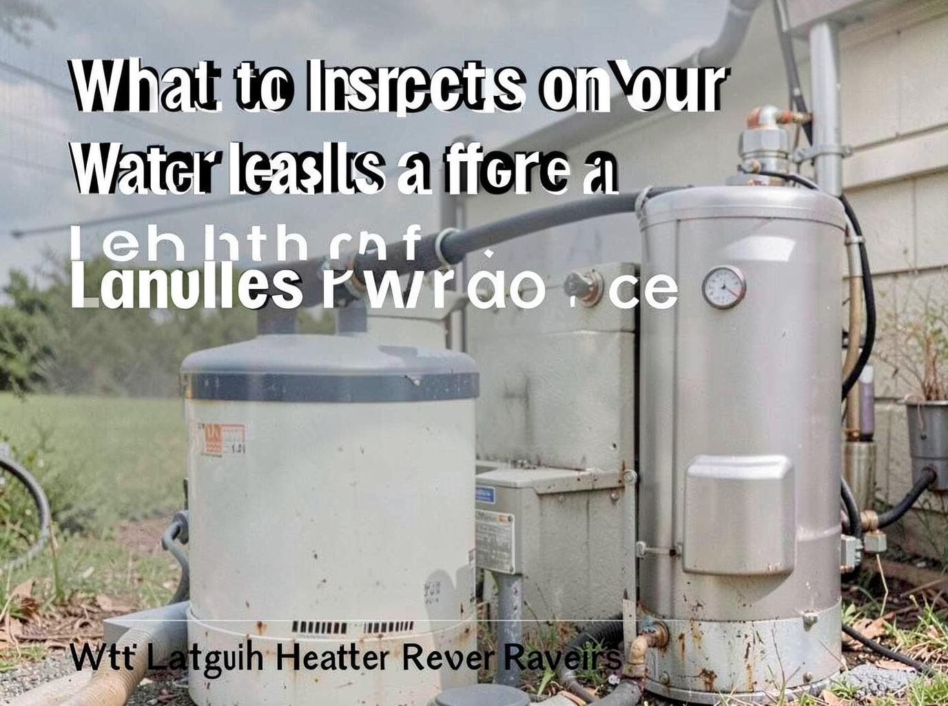 What to Inspect on Your Water Heater After a Lehigh Acres Power Outage