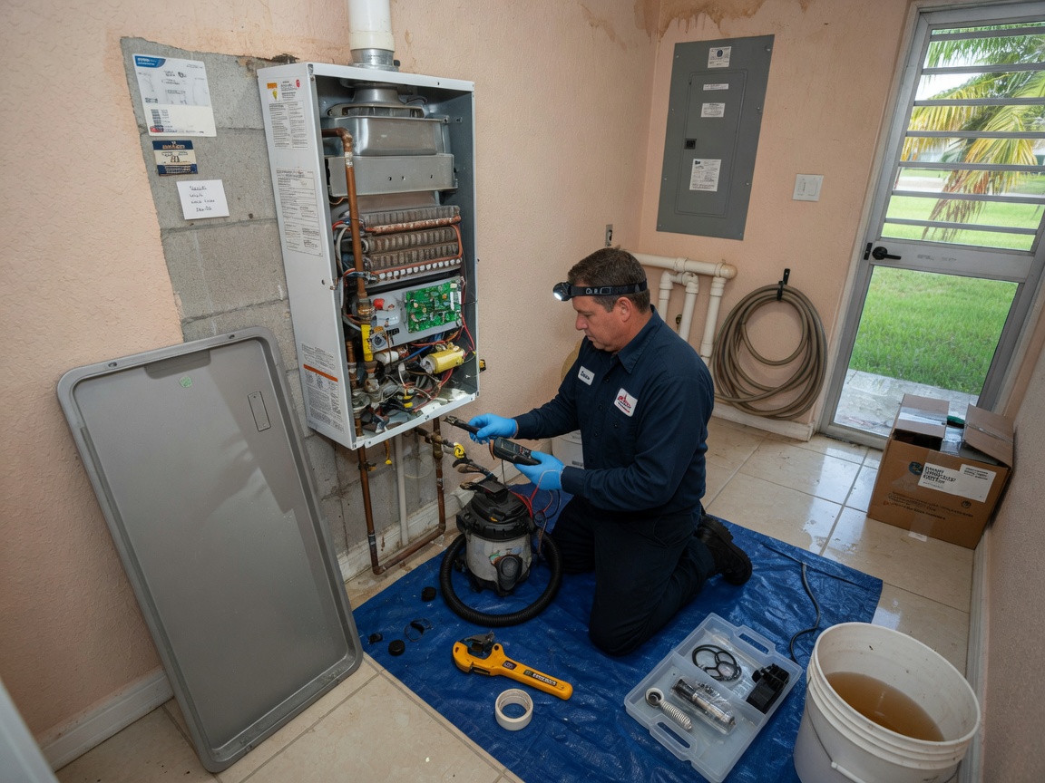 Tankless Water Heater Repair in Lehigh Acres, FL
